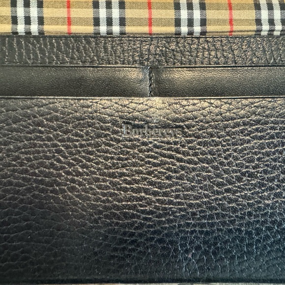 Burberry Check Book Wallet - Picture 8 of 10